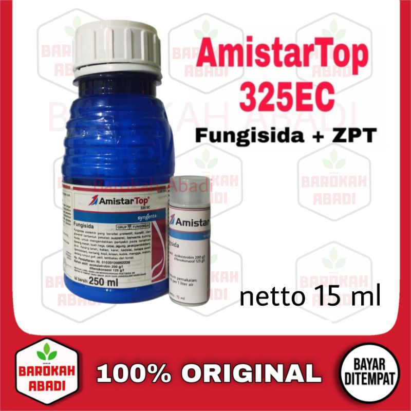 AMISTARTOP 325EC 15ml fungisida ZPT anti jamur tanaman