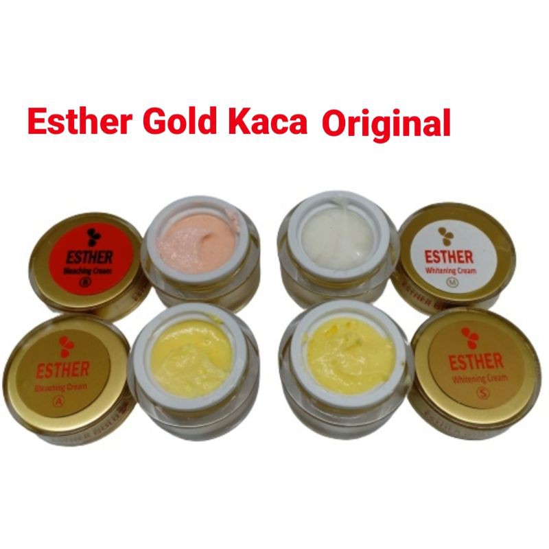 CREAM ESTER GOLD KACA Original