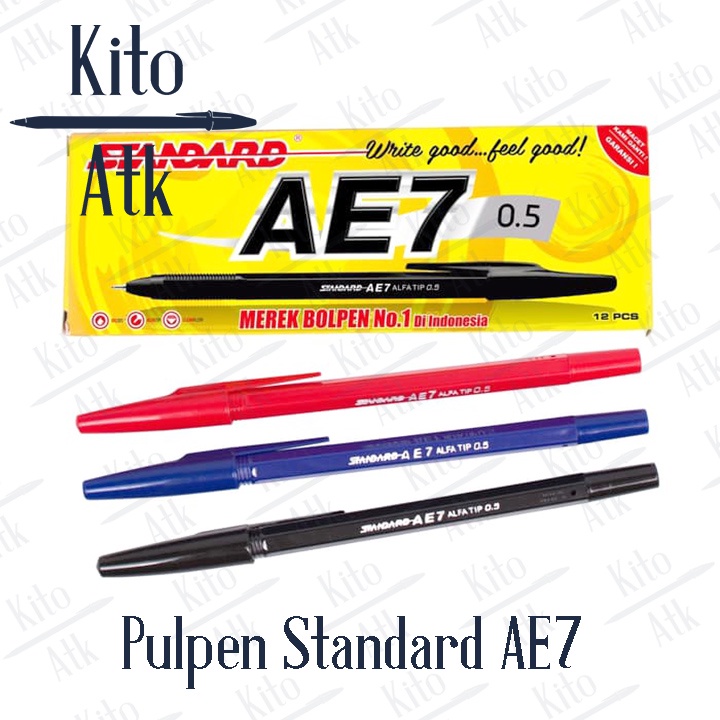 

Pulpen / Bolpen Standard AE7