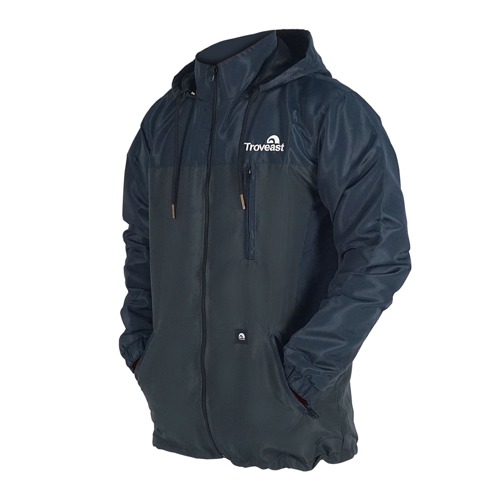 Troveast Jaket Outdoor Waterproof-Navy XL