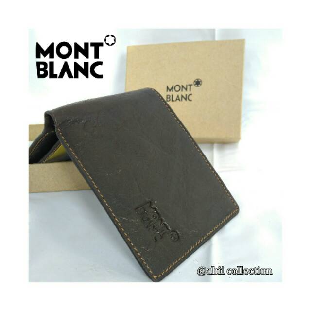Dompet kulit original Mont Blanc excutive simple