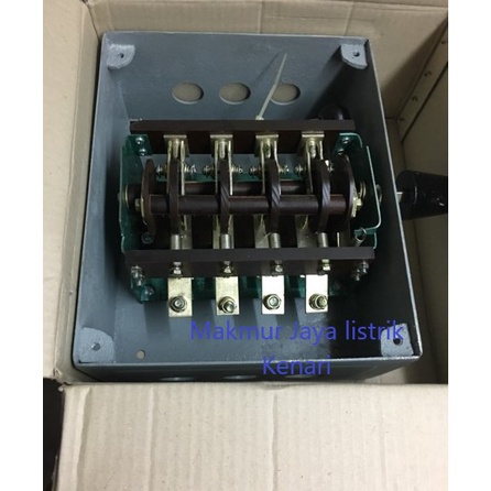 Ohm Saklar MDE GZ 4P 125A Side Drive / COS MDE GZ 4 Phase 125 Ampere