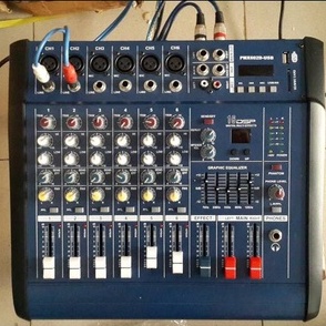 Power mixer PMX 602D ( 6 channel )