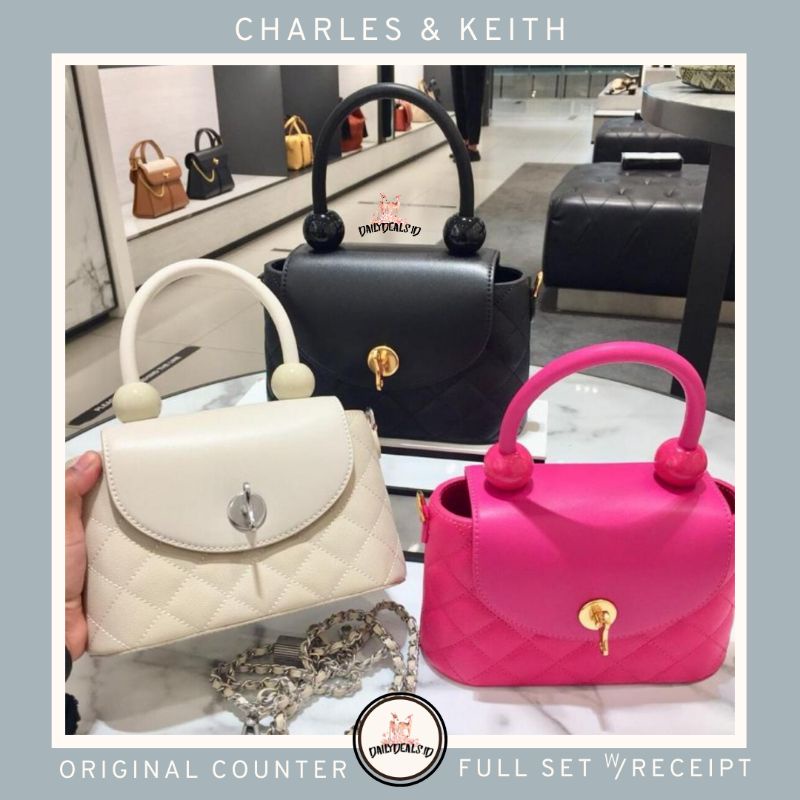 Jual CK250701121 Circle Top Handle Bag Jastip CK ORIGINAL COUNTER