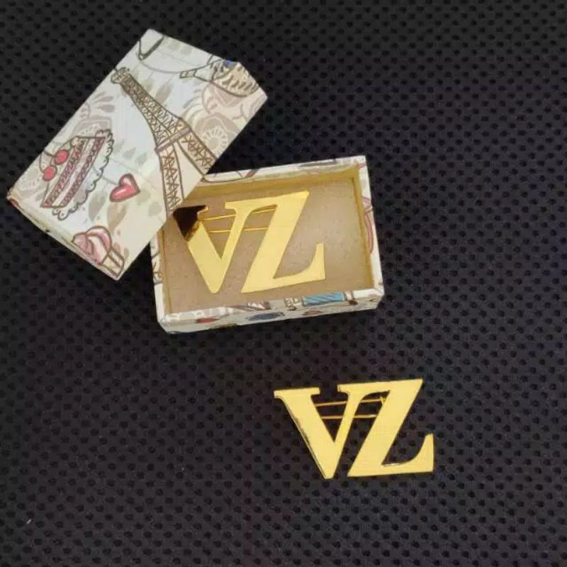 custom vz bros vivi zubedi brooch handmade gold plated berkualitas