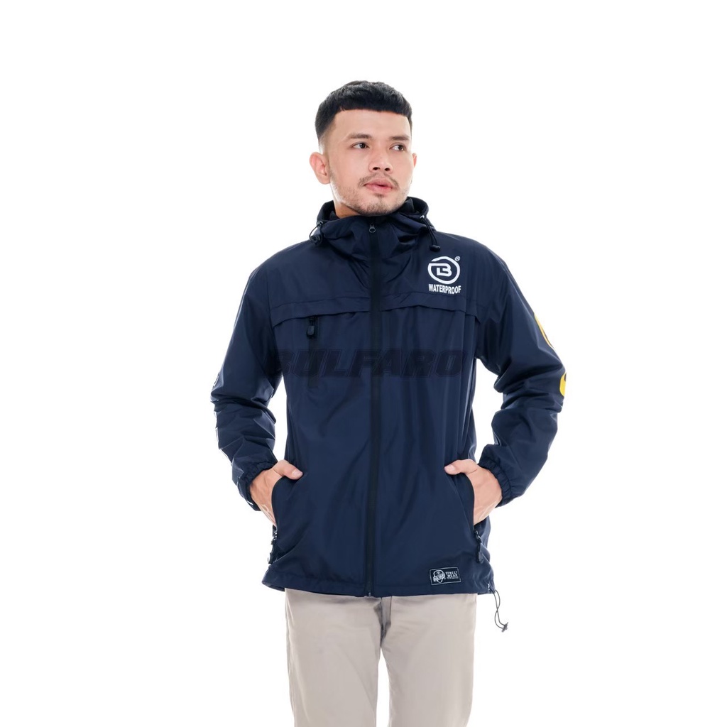 TURUN HARGA ! Jacket Cowok Parasut Outdoor Skyler Bulfaro Original / Jaket Hoodie Pria Waterproof