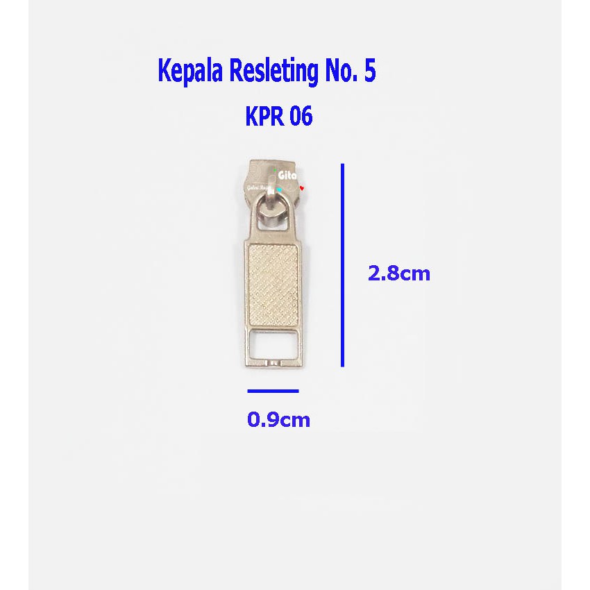 Kepala Resleting / Kepala Resleting No. 5