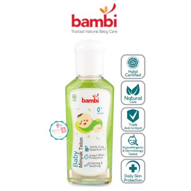 Bambi Baby Minyak Telon 60ml