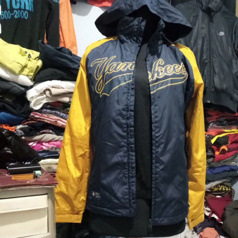 jacket MLB Yankees original berhoddie preloved