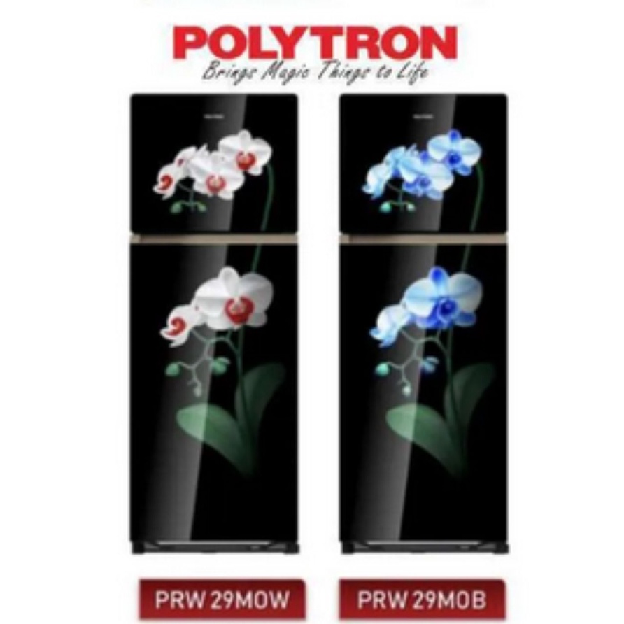 KULKAS POLYTRON PRW 29 MO LEMARI ES  2 PINTU PRW29MO