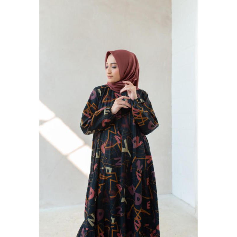 DEENAY AISHA DRESS BLACK