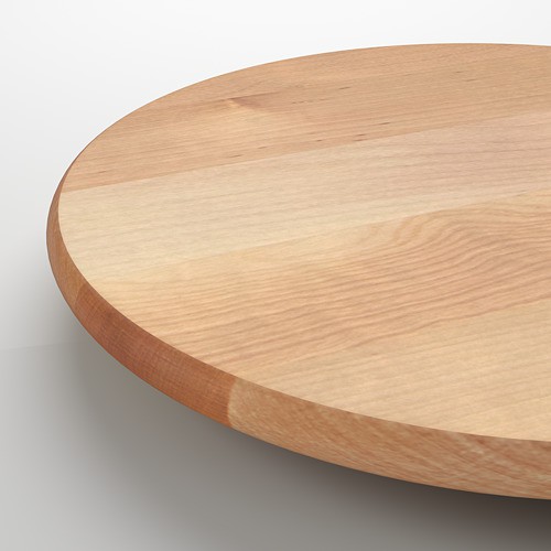 SNUDDA papan saji putar 39 cm kayu solid