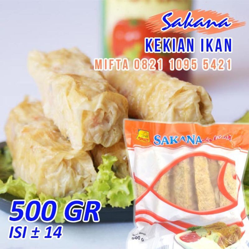 

SAKANA KEKIAN IKAN 500GR