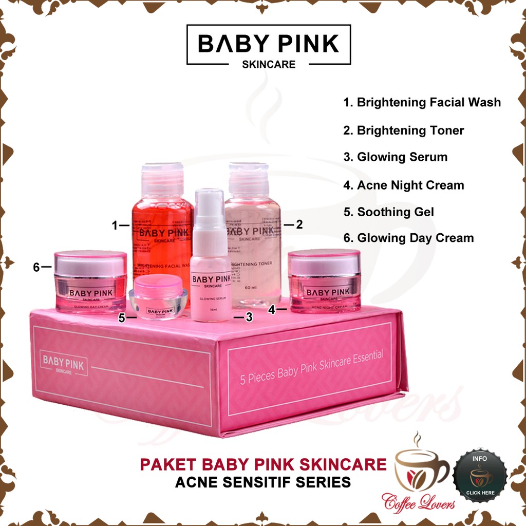 Harga Baby Pink Skincare Asli 1 Paket