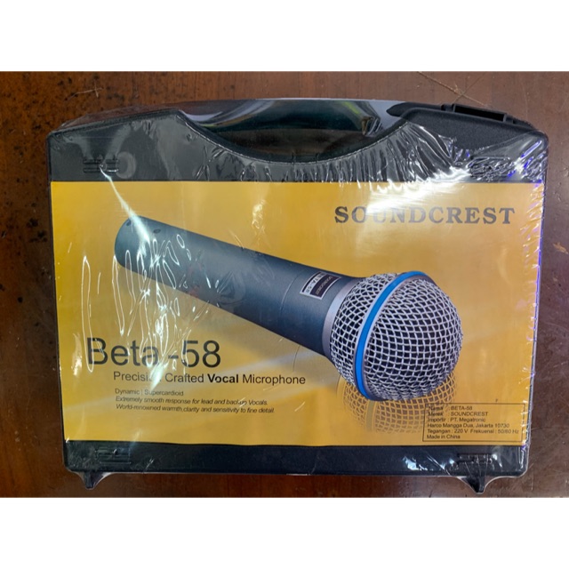 Mic kabel mik kabel mik cable mic cable soundcrest beta 58 original