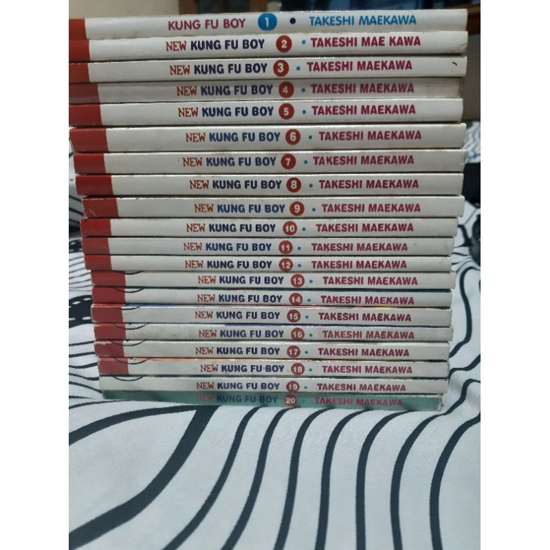 komik New Kung Fu Boy set