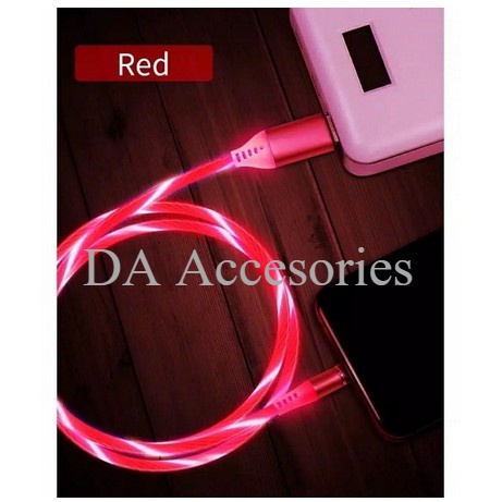 kabel data led 3in1 magnetic untuk IPHONE MICRO TIPE C