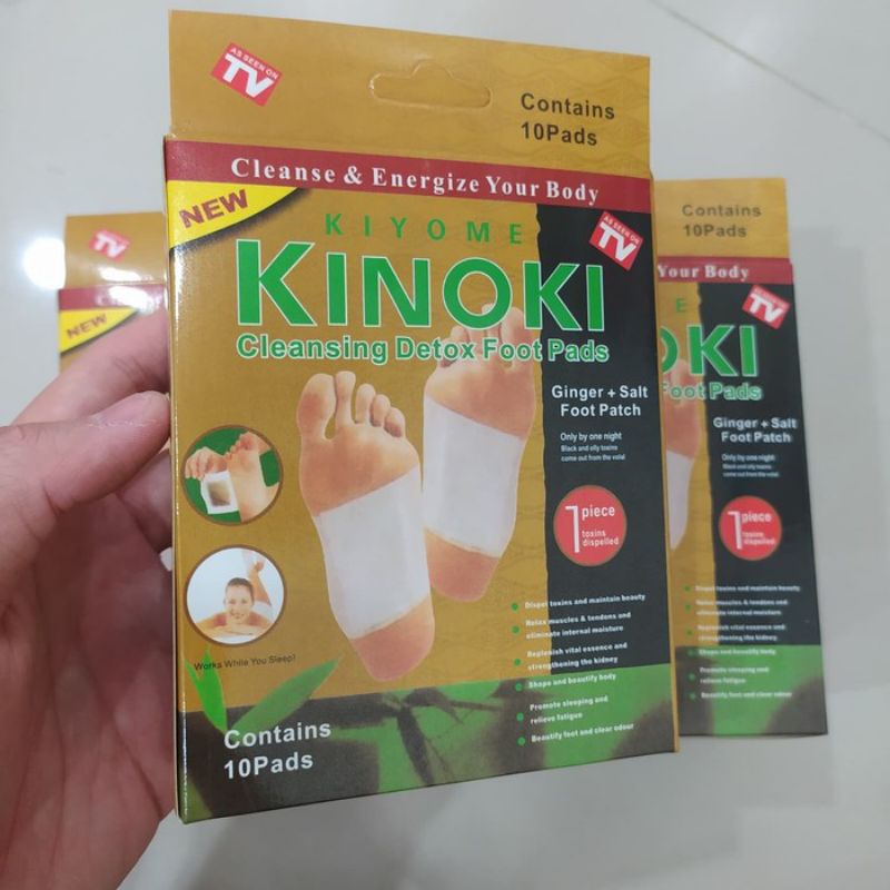 [COD]Kinoki Koyo(1Box isi 10Pad)Kinoki Koyo Original/Kinoki Glod Box