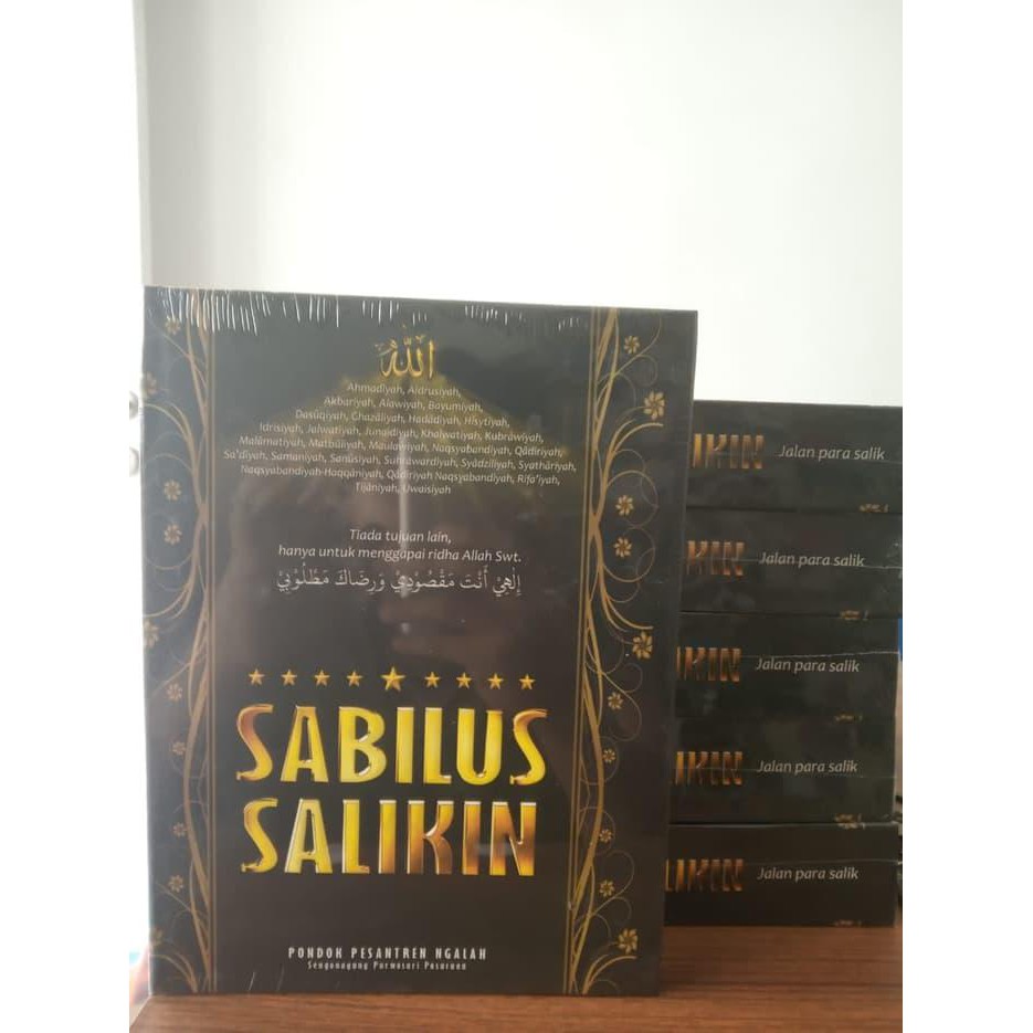 buku spiritual Sabilus Salikin Ensiklopedia Tarekat di Indononesia - Ponpes Ngalah
