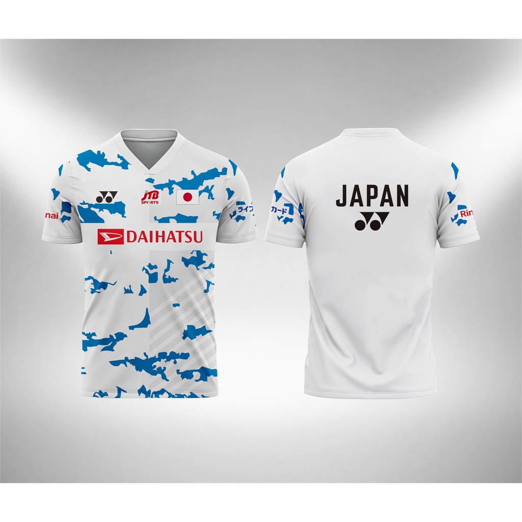 Jersey Printing Badminton Jepang 2022 Korea Open Japan