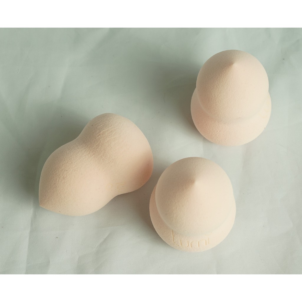 Lumi Makeup Sponge / Beauty Sponge Peach (Tear Drop) + Case, Original !