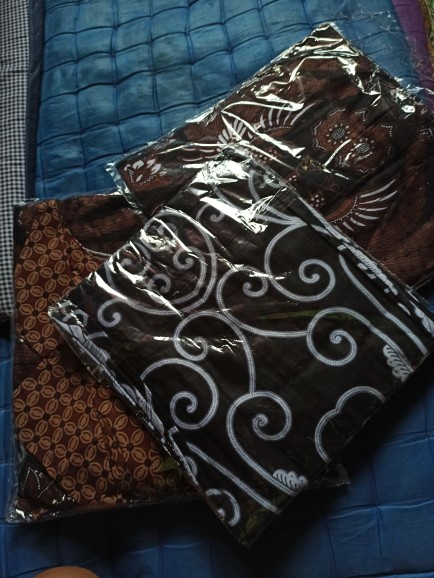 Couple Keluarga Batik Couple Keluarga Sania Ruffle Ori Ndoro Jowi Dnt Motif Uler Puteh