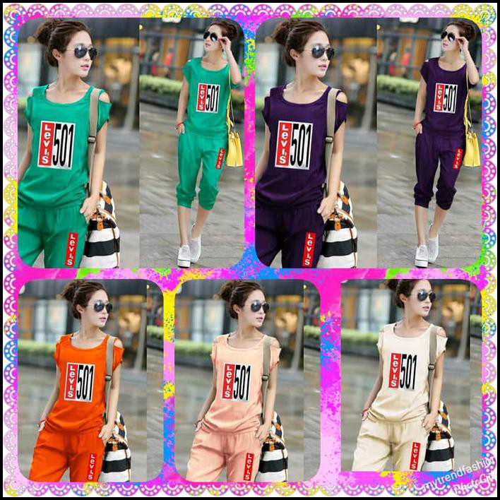 SETELAN WANITA LEVIS 501