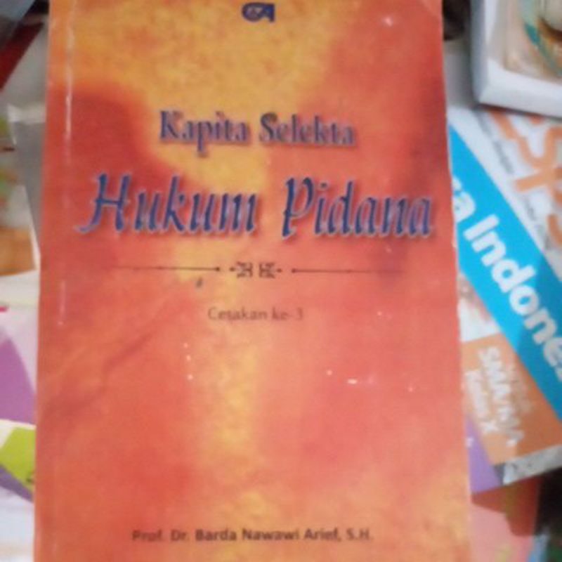 kapita selekta hukum pidana