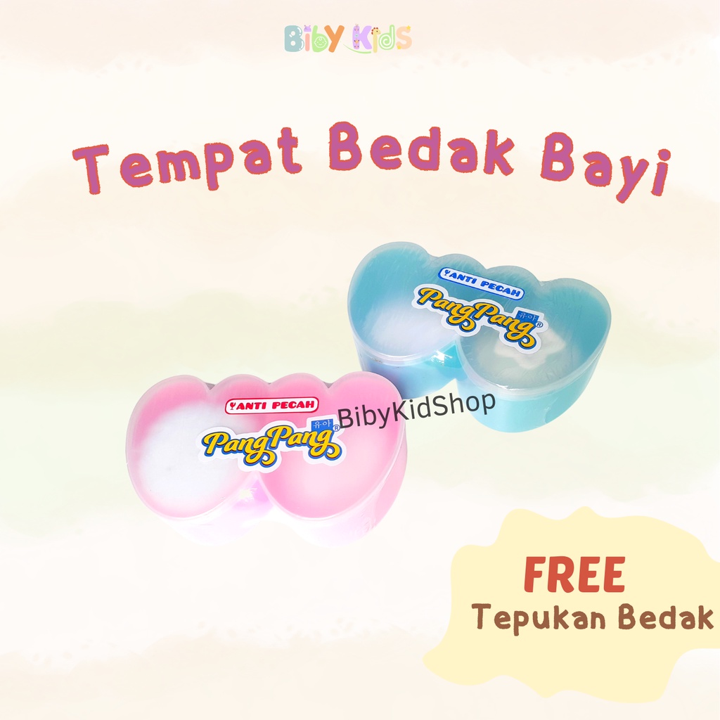 ANTI PECAH MURAH Tempat Bedak Bayi Tabur Perlengkapan Mandi Wadah Bedak Tabor Baby Newborn