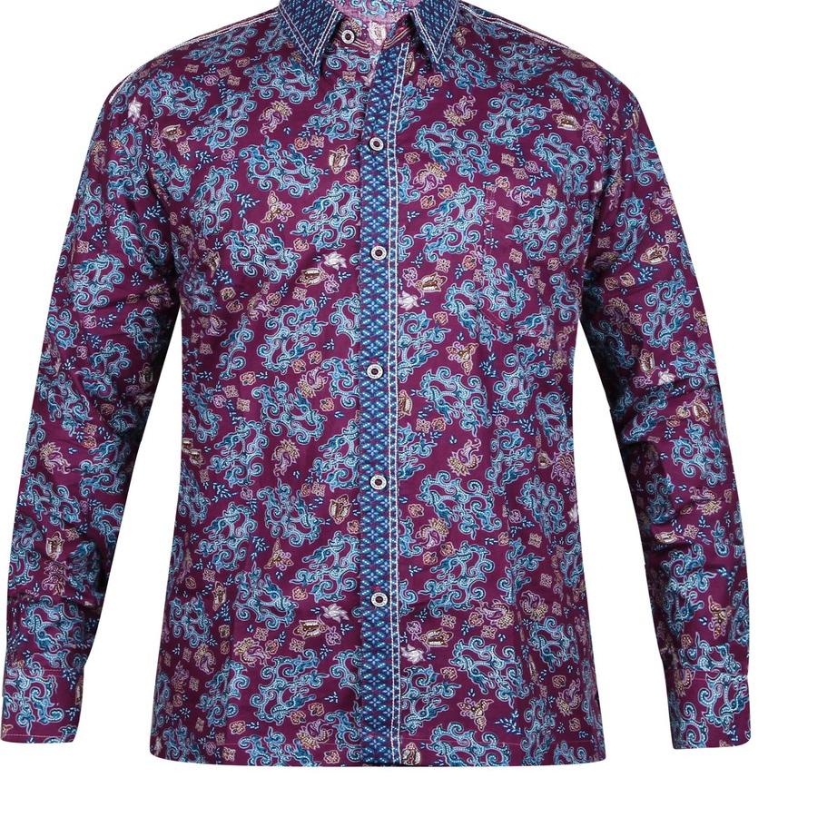 Terjangkau - Zeintin - Baju Batik Couple Pasangan Pria Wanita/Kemeja Batik Original Zeintin UJ 03 