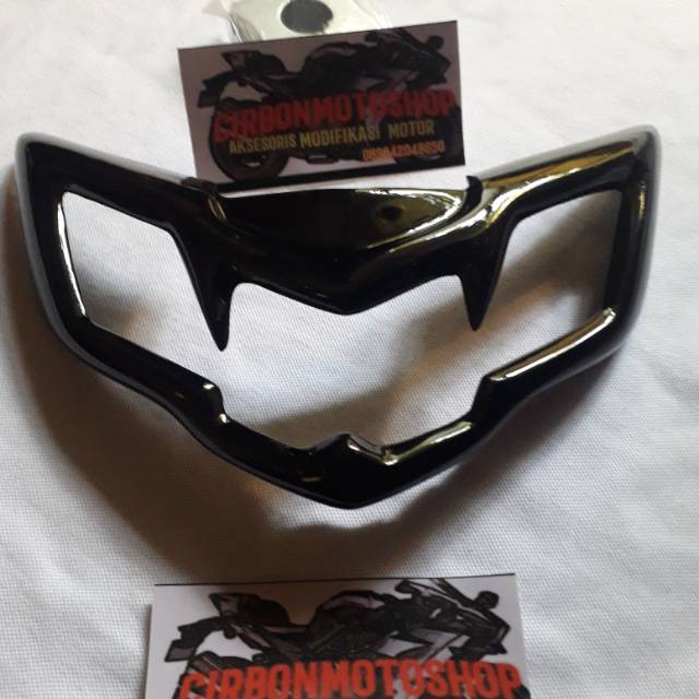 Variasi list lampu headlamp mx king 150 led