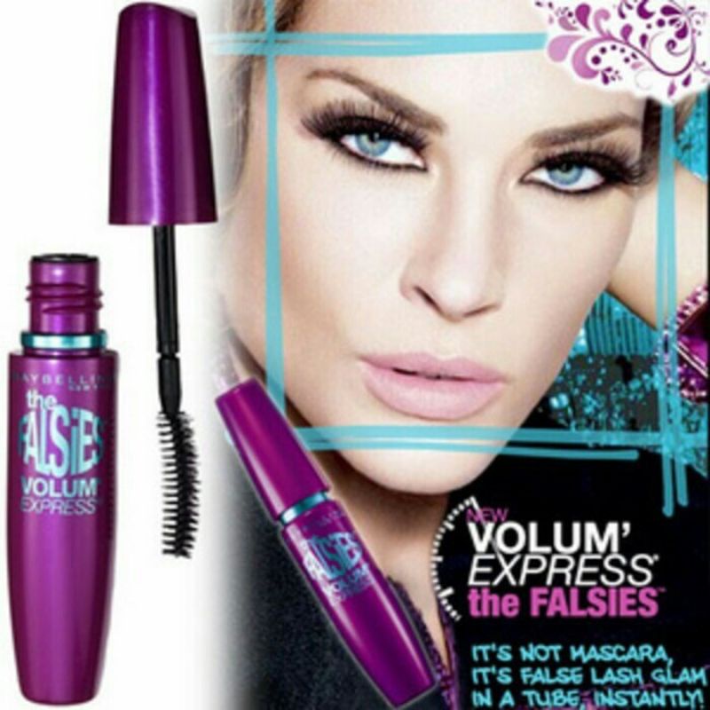 PROMO 1BOX SEGEL MASCARA MAYBELLINE HITAM WATERPROOF ALL VARIANT RANDOM COVER