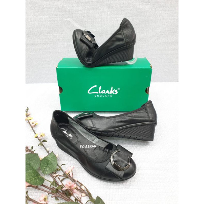 Clarks YC-A199-6 Logo Wedge 5cm*