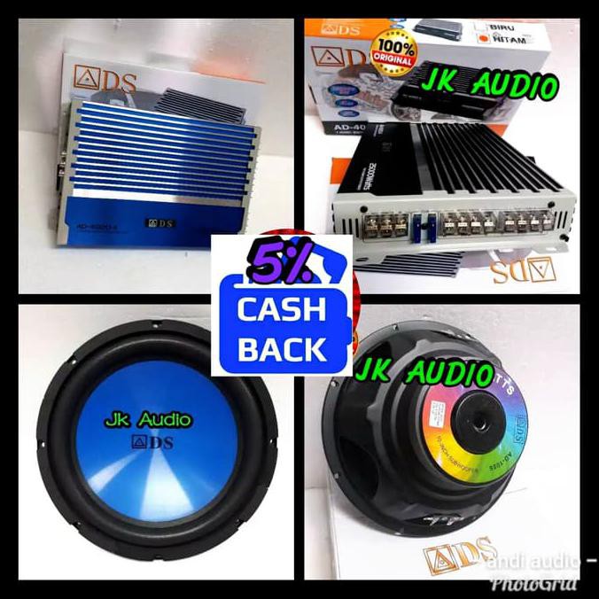 PAKET SUPER AUDIO AUDIO MOBIL ADS SUBWOOFER Plus POWER