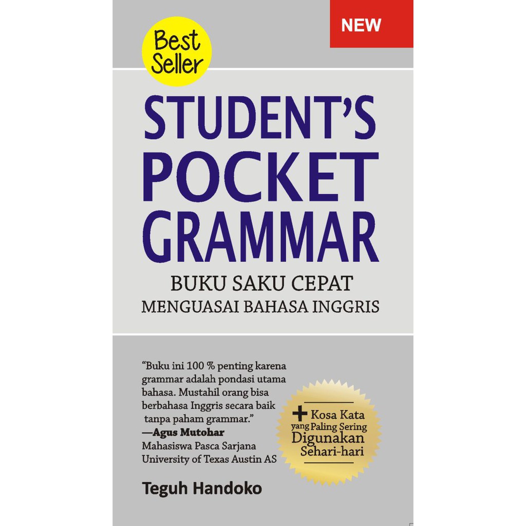 Buku Bahasa Inggris - New Student’s Pocket Grammar - Best Seller-1