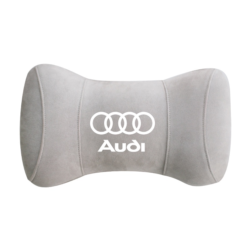 G-club Bantal Leher Bahan Kulit Rusa Untuk Audi A3 A4 Q3 Q5