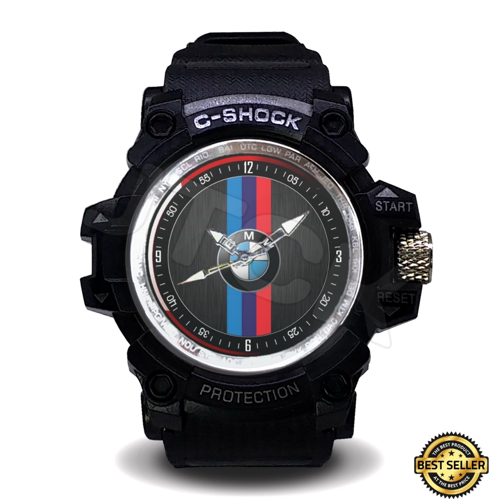 Jam Tangan BMW SPORT Keren Terbaru Custom