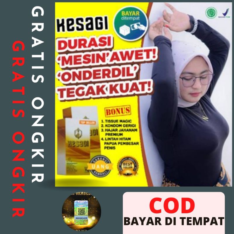 KESAGI KOSAGI MADU ASLI ORIGINAL SUPLEMEN JAMU OBAT PRIA LAKI HERBAL KUAT BPOM MURAH