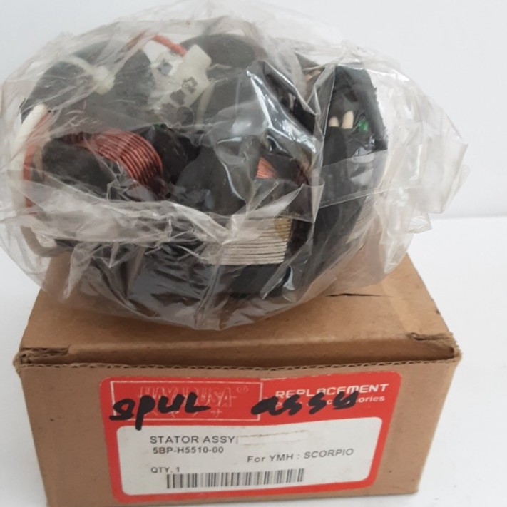 STATOR / SPUL ASSY UNTUK MOTOR SCORPIO