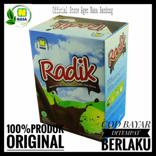 

Susu Radik Rasa Coklat Original Nasa-Susu Kesehatan Untuk Anak Dan Dewasa-Agen Nasa Bandung