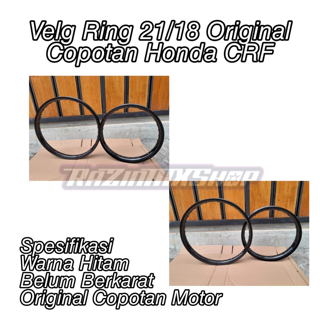 VELG BEKAS ORI COPOTAN HONDA CRF 21 18 CRF ORIGINAL