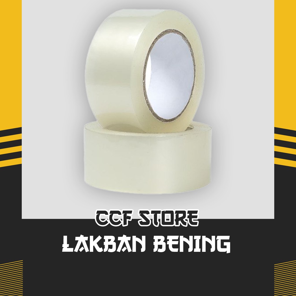 

LAKBAN BENING / LAKBAN COKLAT 45MM X 100YARD 2 INCH MURAH