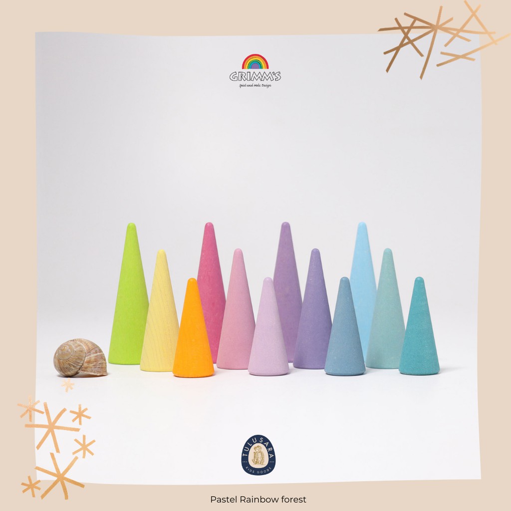 

Grimms - Pastel Rainbow Forest
