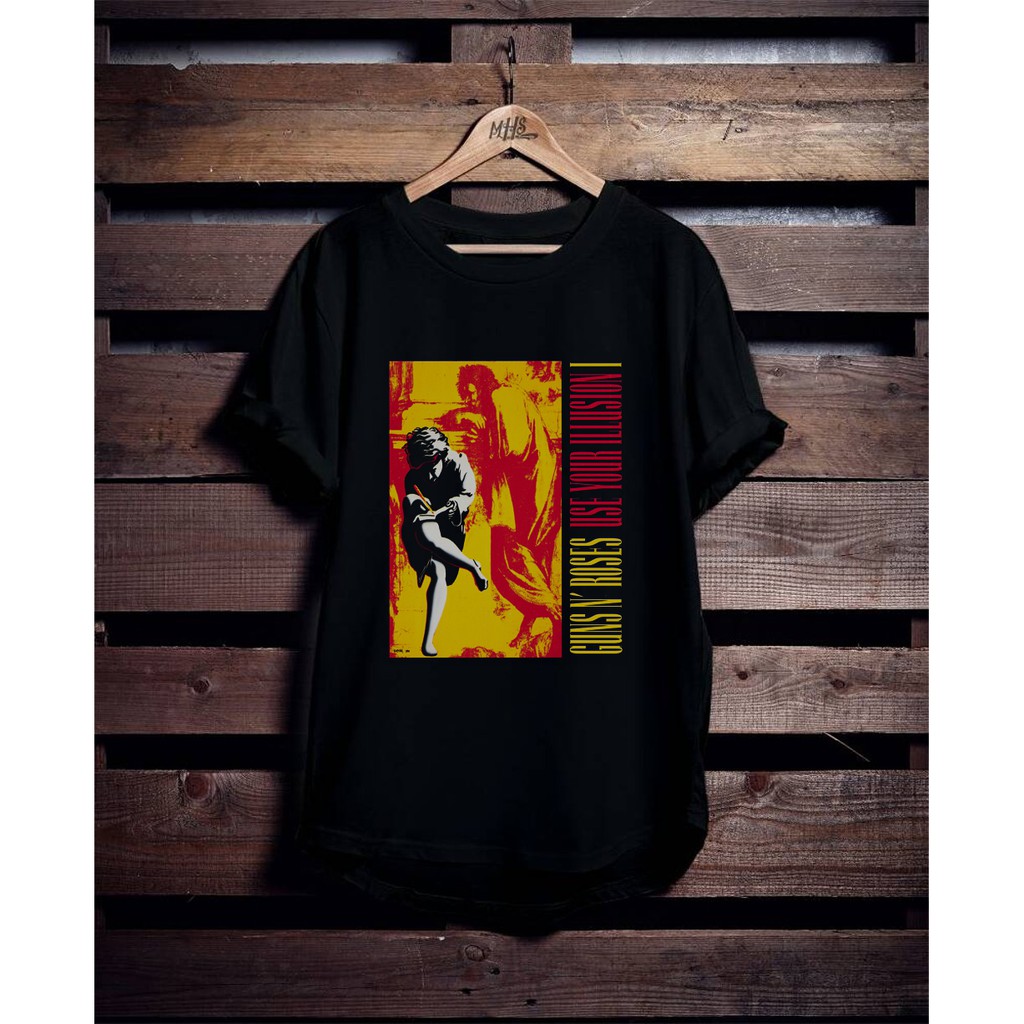 KAOS BAND GUNS N ROSES TSHIRT ORIGINAL GILDAN SOFTSTYLE GNR 2