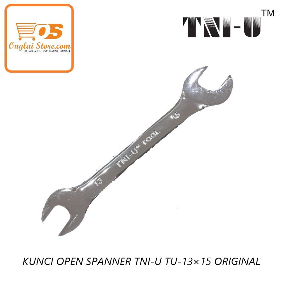 KUNCI OPEN SPANNER  TNI-U TU-13X15 ORIGINAL 双开口扳手  (HARGA SPESIAL)