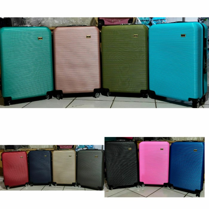 {kiranastore} koper polo empire fiber 28 inch / koper fiber 4 roda / koper besar Limited