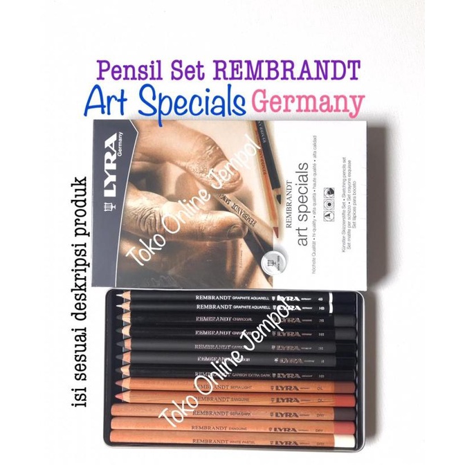 

Pensil Sketsa Art Special Lyra Charcoal Graphite 105634 Set Atk1207Gt