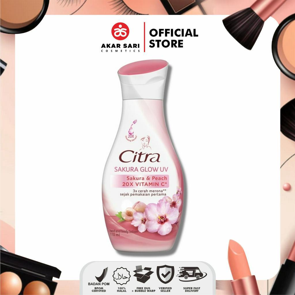 CITRA HAND BODY SAKURA GLOW UV LOTION 120 ML