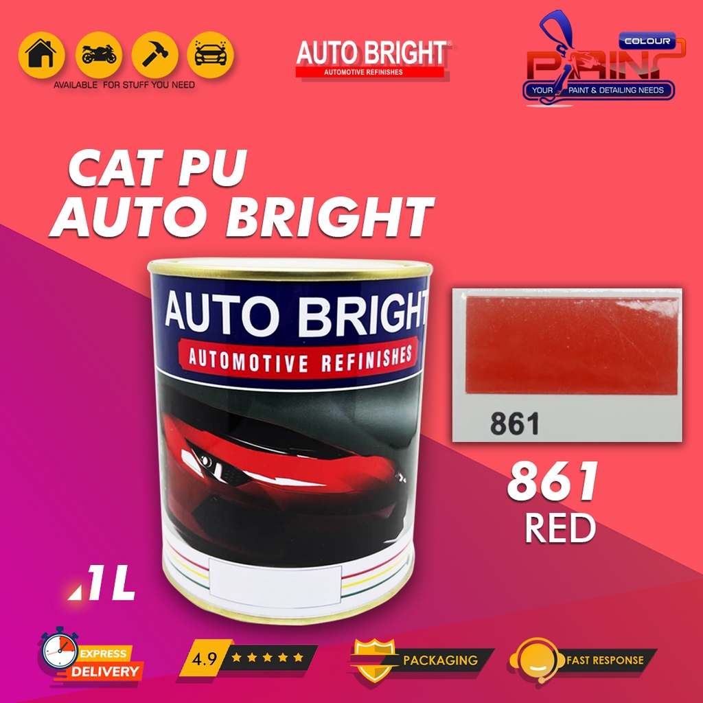 Cat PU Autobright - Red AB 861