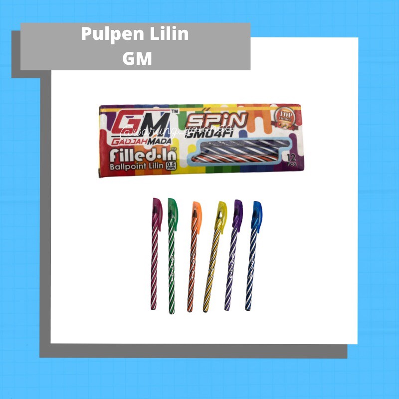 

Pulpen Lilin GM Spin